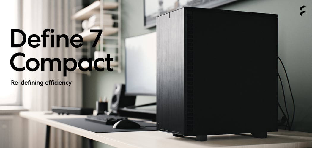 Fractal Design Define 7 Compact Black Brushed Aluminum/Steel
